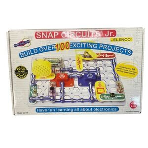 Snap Circuits Jr SC-100 Electronics Discovery Learning Toy Over 100 Projects NEW